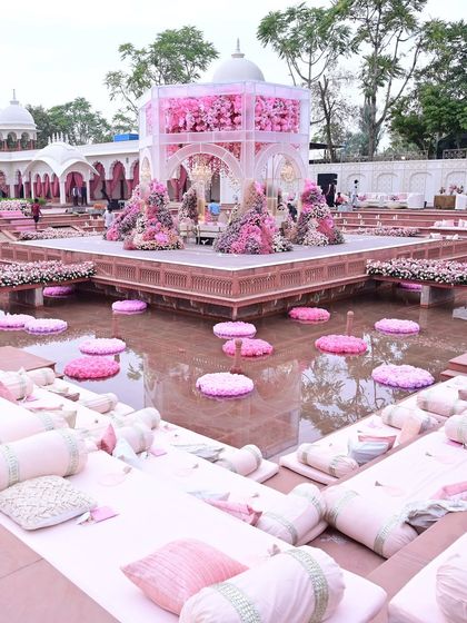 The Wedding Square - Wedding Design & Styling Ethereal Mandaps & Ceremonies photo 9