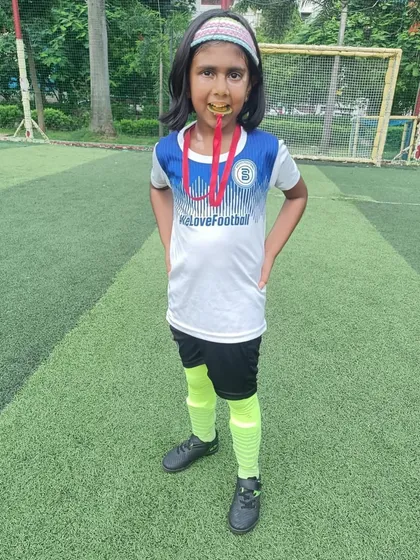 Our girls lead by example. A proud Player of the Month from our girls' program.