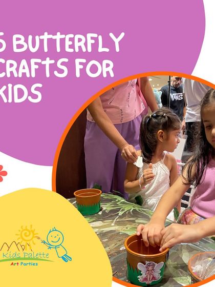 Here are five enchanting butterfly crafts to keep your little ones entertained. These are perfect for summer playdates or a butterfly-themed birthday party.