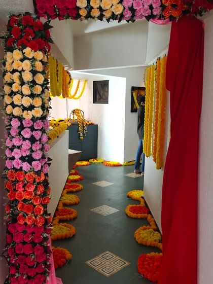 Engagement & Haldi Decorations photo 4