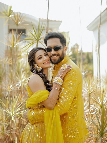 Vibrant Haldi & Mehendi Celebrations photo 28