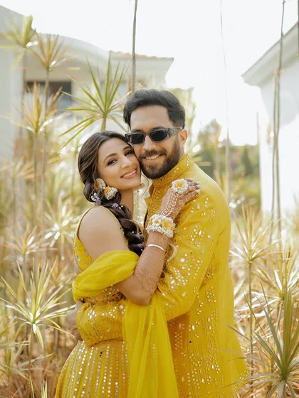 More moments from our colorful Haldi and Mehendi events, capturing the joy, laughter, and beautiful details.