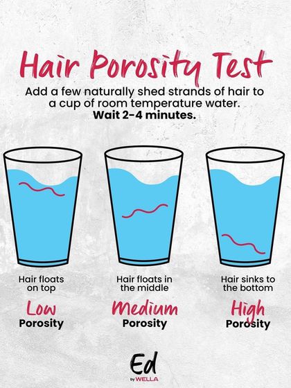 Understanding hair porosity is crucial for choosing the right products. This simple hair porosity test shows you how to determine if your hair has low, medium, or high porosity and what that means for your hair care routine.