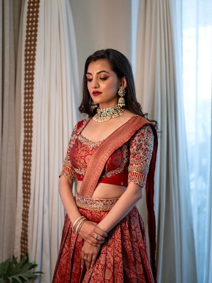 G Suhasini - Bridal & Occasion Makeup Glamorous Reception & Sangeet Looks photo 3