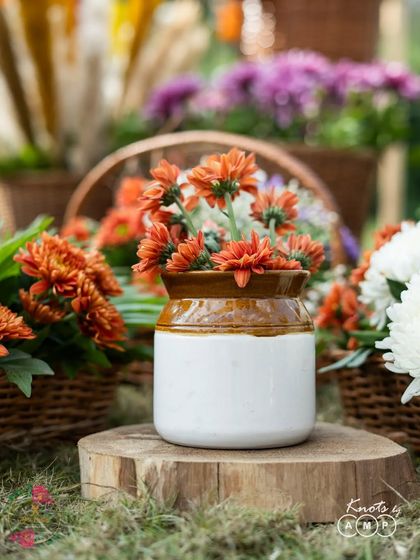 Vibrant Haldi & Mehendi Functions photo 63