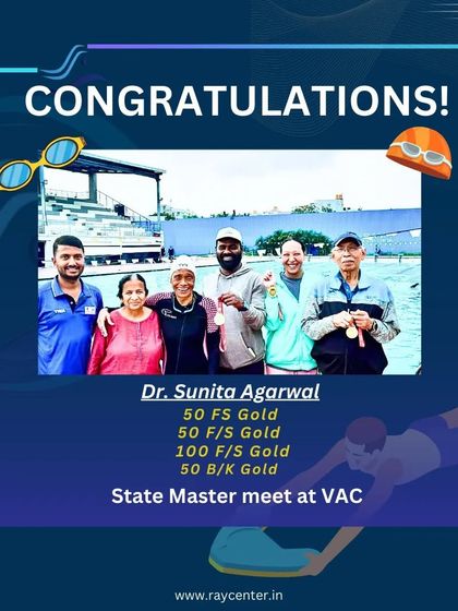 Ray Center - Competitive Swim Training Our Champions: A Legacy of Medals photo 11