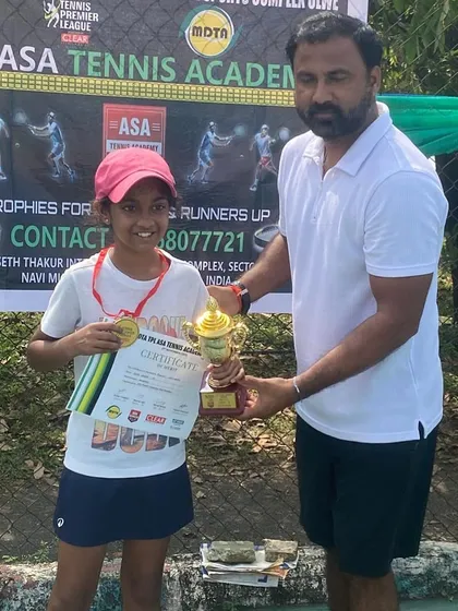 We are incredibly proud of our student Gyanvi Shivmath for her back to back wins in the Lawn Tennis Girls finals. Her dedication is a testament to what our young players can achieve with focused training and hard work.