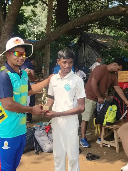 An emerging player award for one of our young talents. We believe in recognizing potential and encouraging our future stars.
