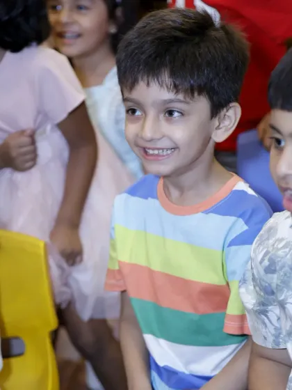 The pure excitement on a child's face while watching the magic show is priceless.