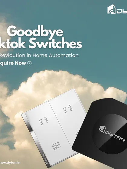 Say goodbye to the old "tiktok" sound of a physical switch. My touch-sensitive smart switches provide a silent, modern way to control your home, bringing a touch of elegance and advanced technology to your fingertips.