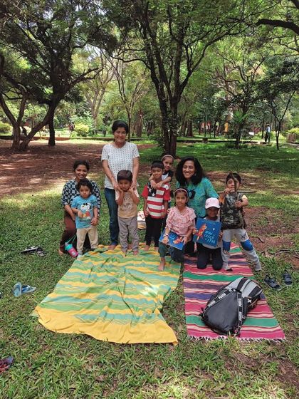 Our group from the 'How to Catch a Star' session. Even on days with a smaller turnout, the sense of community and shared experience is just as strong.