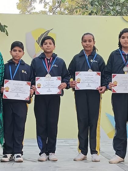 More award winners from our robotics championship. Our programs are designed to foster teamwork, creativity, and technical skills in a supportive environment.