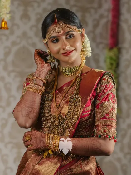 Blouse House by Mahitha Prasad - Custom Blouse Design & Embroidery Muhurtham Masterpieces: The Bridal Edit photo 9