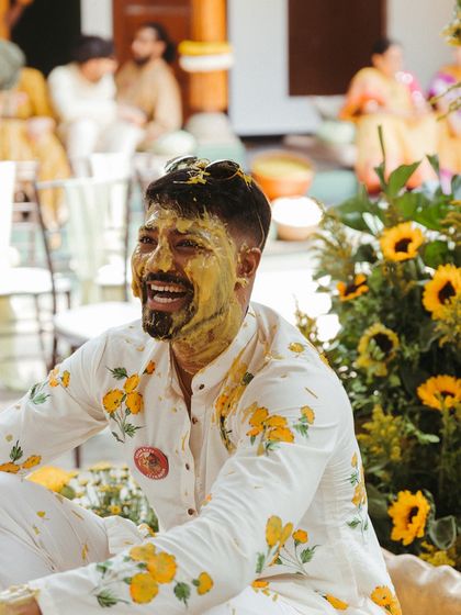 The Tales of Tradition - Wedding Planning & Design Sun-Kissed Haldi Ceremonies photo 14