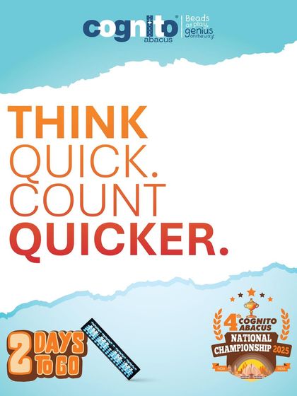 With just two days to go, the message is simple: think quick, count quicker. Our program trains students not just for accuracy but for speed, a key skill for competitive success and real-world problem-solving.