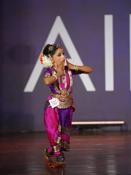 A duplicate of image 6, this student's expressive performance earned her a 2nd place award in the junior category.