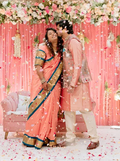 A perfect confetti-filled moment of celebration right after the engagement. Capturing the peak of happiness is what I aim for in every event.