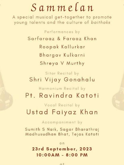 Vijay Gonahal - Live Sitar Performances Classical Jugalbandi & Baithak Concerts photo 7