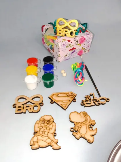 Make this Rakshabandhan extra special with a limited edition DIY Rakhi kit. It includes everything your child needs to design a unique rakhi for their brother.
