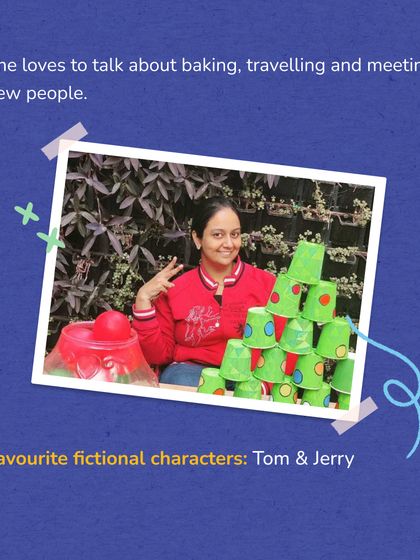 Outside of work, Dr. Sonia loves baking, traveling, and connecting with new people. Her love for the playfulness of "Tom and Jerry" reminds her to bring joy and laughter into her work with children.