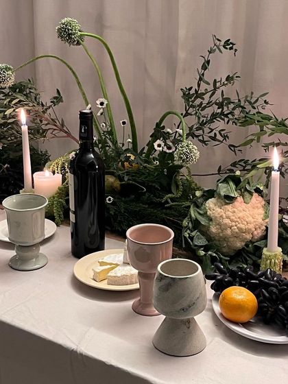 The full goblet collection on display. Each sip taken from these vessels is an invitation to create unforgettable memories.