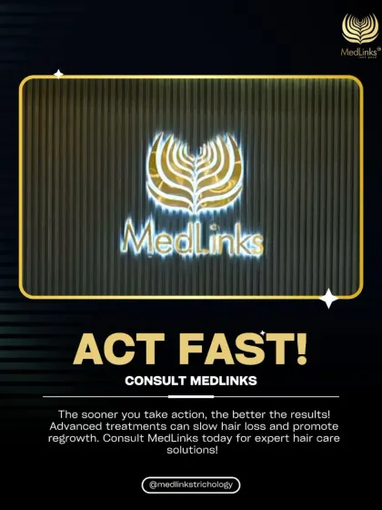 When it comes to hair loss, the sooner you take action, the better the results. Advanced treatments can slow hair loss and promote regrowth, so it is important to consult an expert for the right solutions.