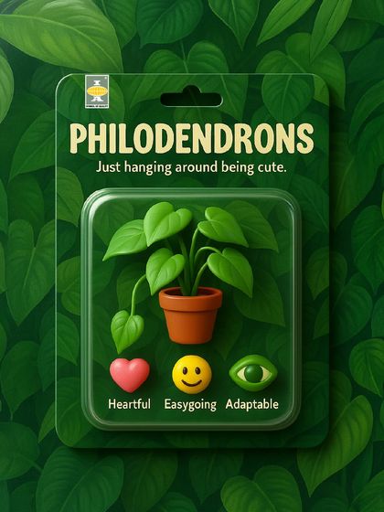 Philodendrons are the definition of easygoing. Their heartful, adaptable nature makes them a go-to for us when clients want a lush, hanging plant that is forgiving and beautiful.