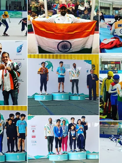 My passion for skating goes beyond the roller rink. I've had the honor of representing India and winning medals in international short track ice skating, an experience that brings a unique depth to my coaching.