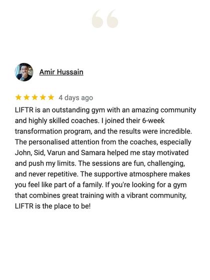 Liftr - 6-Week Body Transformation Program 6-Week Transformation Stories photo 232