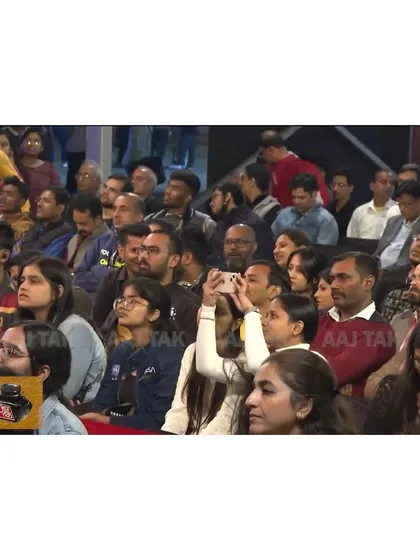 The audience capturing moments from our performance.