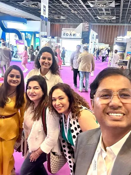 The energy at the Meidam Conference in Dubai was incredible. Here I am with fellow experts and colleagues, exploring the exhibition and discussing the latest advancements in aesthetic medicine.
