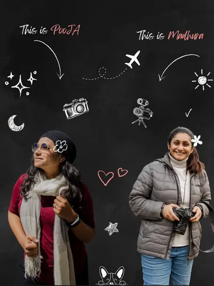 It's high time we showed our faces! This is us, Pooja and Madhura, the two forces behind Little Big Weddings. We can't wait to tell your story.