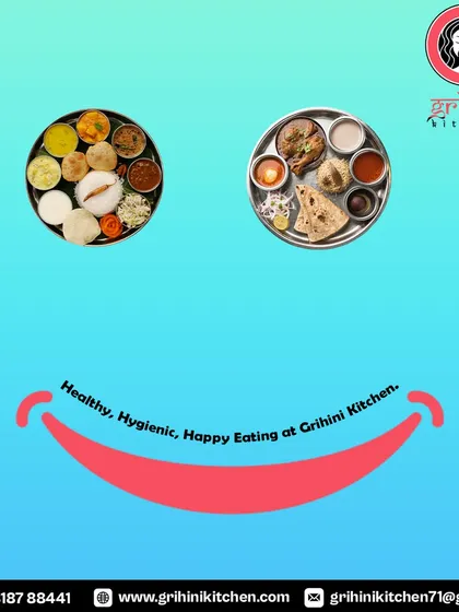 Healthy, Hygienic, Happy Eating. This is my promise to you at Grihini Kitchen.
