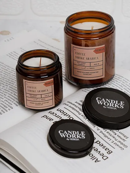 For all the coffee lovers, my "Coffee Smoke Arabica" candle is a must-have. It fills your room with the rich, comforting aroma of a freshly brewed cup of coffee. It’s the perfect way to start your day or unwind in the evening.