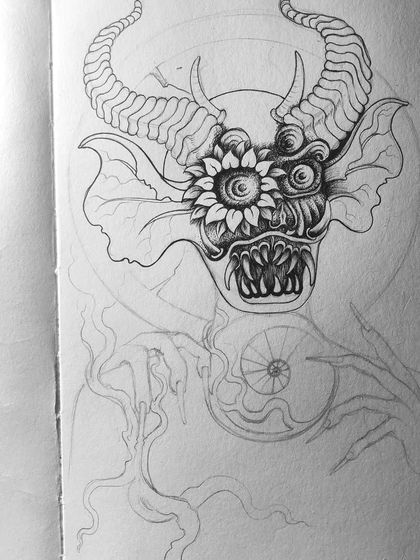 Ankita Bhattacharya - Tattoo Design Surreal & Symbolic Designs photo 142