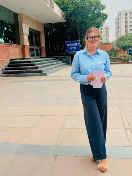My happy place, even during court vacations. Staying connected to my work environment at Saket Court keeps me focused and prepared.