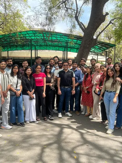 The full group of aspiring judges and lawyers from our Judiciary Gold Delhi center. It's a privilege to guide such a talented and dedicated group of individuals.