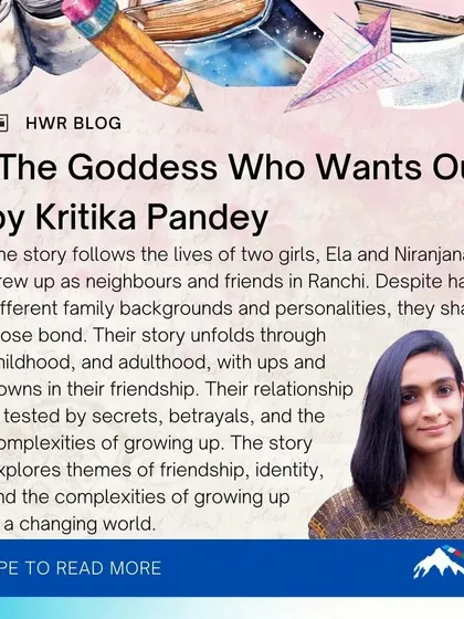 From our blog: Exploring Kritika Pandey's 'The Goddess Who Wants Out', a story of friendship, identity, and the complexities of growing up.