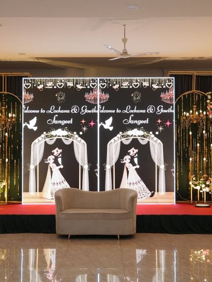 Decor by Aditya - Event Design & Decoration Elegant Receptions & Sangeet Nights photo 10