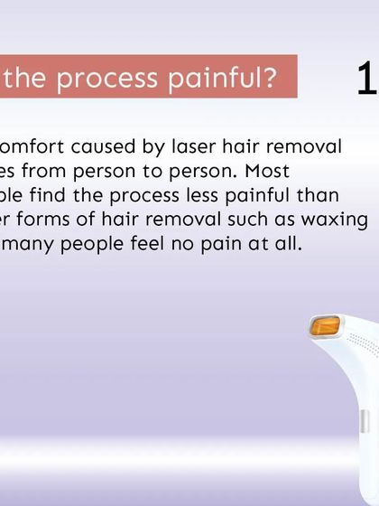 "Is the process painful?" This is one of the most common questions we get. Most people find laser hair removal far less painful than waxing, and with our advanced cooling technology, many feel little to no pain at all.