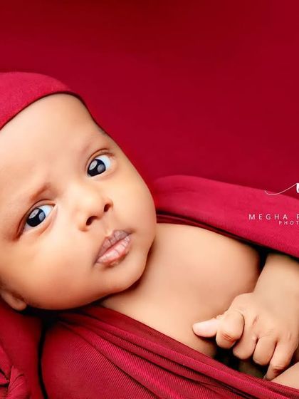 Another wonderful expression from this alert and engaging baby.