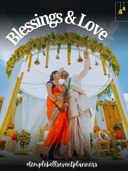 A blessed union under a canopy of flowers and temple bells. We design these moments to feel as sacred and special as they truly are.