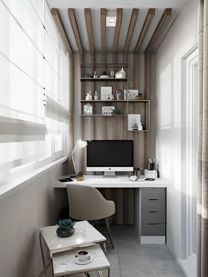 Interiors - Balcony Design & Landscaping Balcony Home Offices photo 7