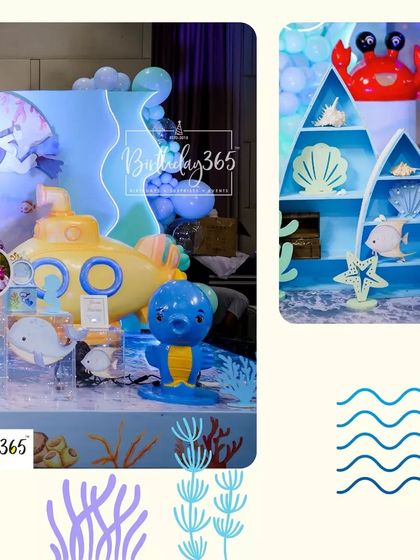 Birthday 365 - Themed Kids' Birthday Party Planning Underwater & Mermaid Magic photo 7