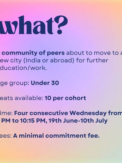 Radhika Mohta - Corporate & Community Events Build to Belong: Navigating a New City photo 4