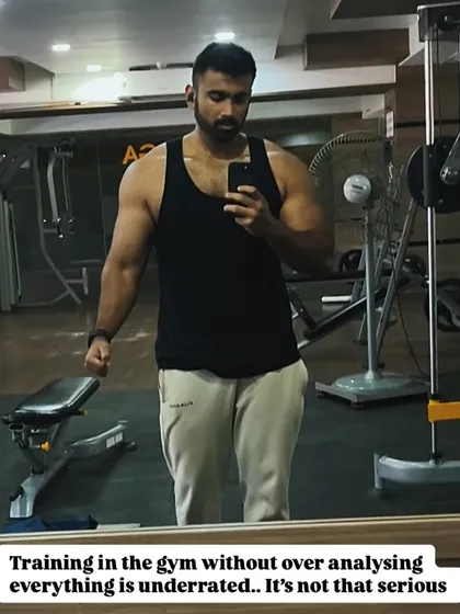 Training in the gym without over-analyzing everything is underrated. Sometimes you just need to show up, do the work, and not get caught up in the minor details.