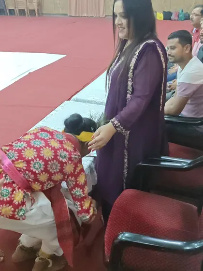 A candid moment from the judging panel. We take our role in nurturing the next generation of dancers very seriously.