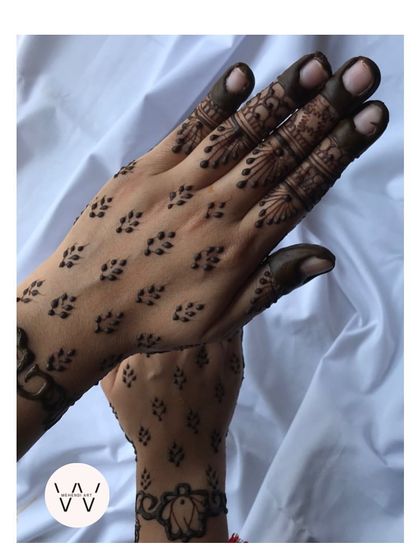 A side view of the minimalist lotus bracelet design.