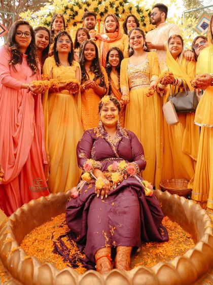 Vibrant Haldi & Mehendi Moments photo 48