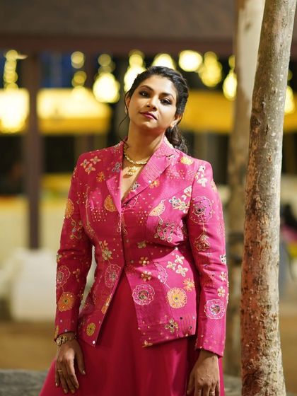 Kalasthree by Tejaswini Anjan Kumar - Custom Occasion Wear A Modern Twist: Indo-Western & Contemporary Wear photo 28